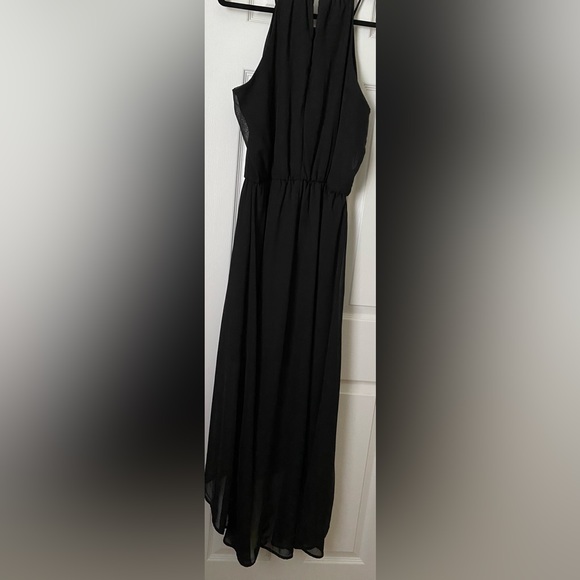 Xhilaration Hi Lo Halter Dress-Size Large With Key hold in front and back - Picture 8 of 12